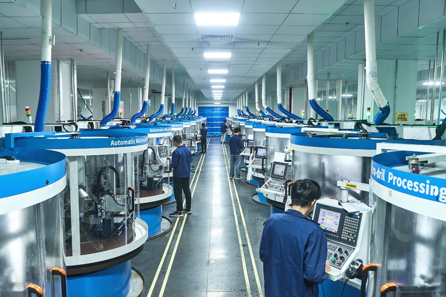 Suzhou Tuoertai Precision Technology Co., Ltd productielijn van de fabrikant